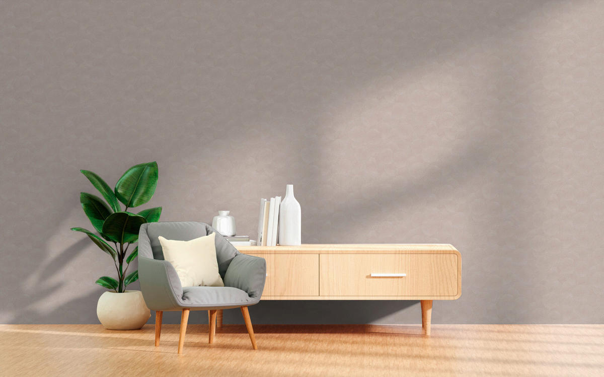 A.S.Création Vliestapete beige grau B/H/D: ca. 53x1005x8,8 cm Vliestapete - beige/grau (8,80/1005,00cm) - A.S.Creation