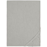 Spannbetttuch Flanell Spannbetttuch_Flanell 90-100x200 - grau (100,00/200,00cm)