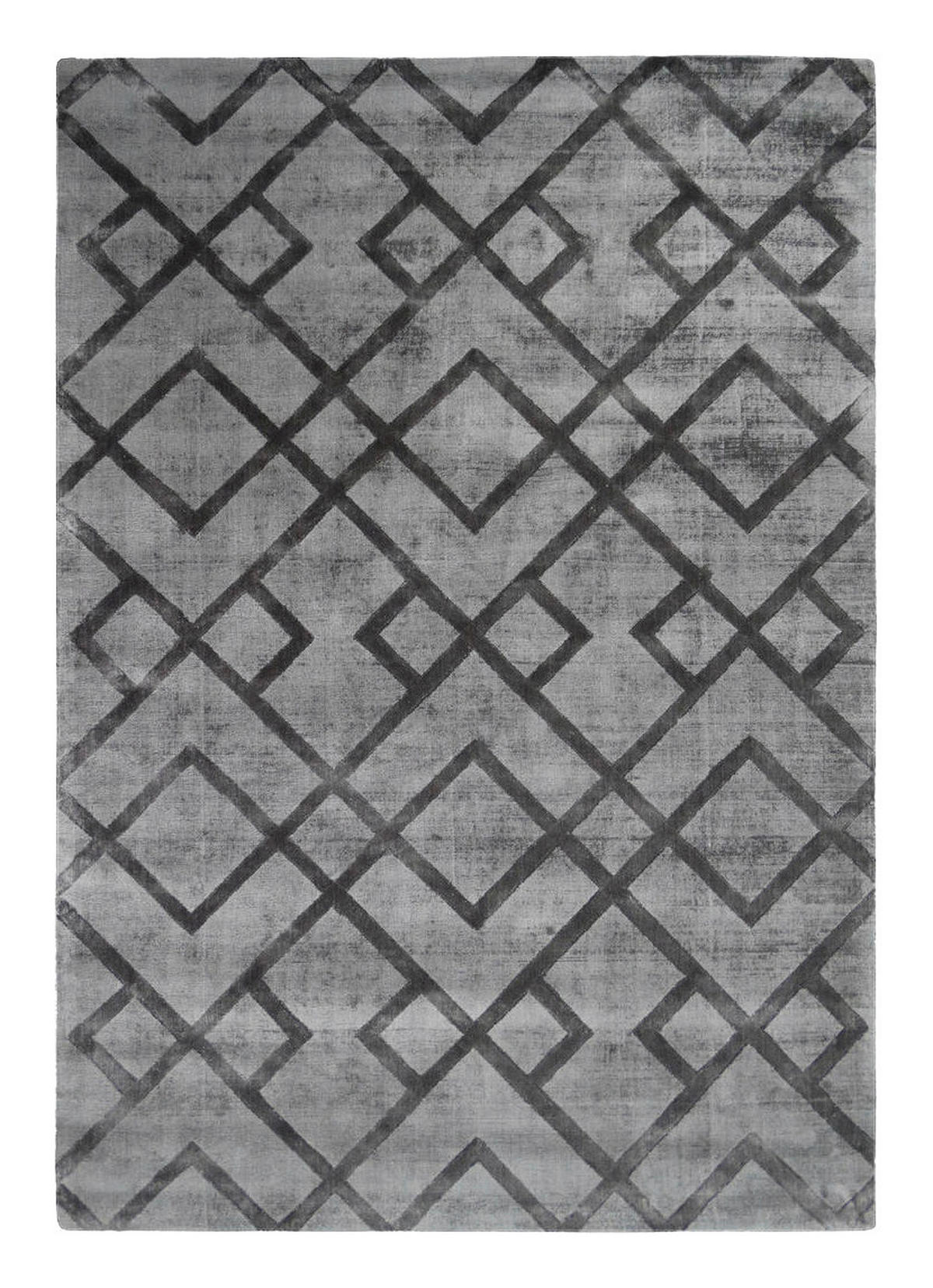360Living Teppich Luxury grau B/L: ca. 200x290 cm Luxury - anthrazit/grau (200,00/290,00cm) - 360Living