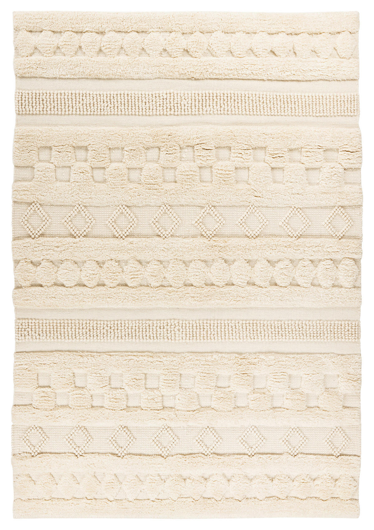 360Living Teppich Bohist natur B/L: ca. 120x180 cm Bohist - natur (120,00/180,00cm) - 360Living