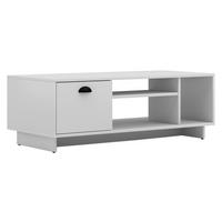 Couchtisch Cup weiß weiß matt B/H/T: ca. 110x38,8x50 cm Cup - weiß (110,00/38,80/50,00cm) - WIPMEB