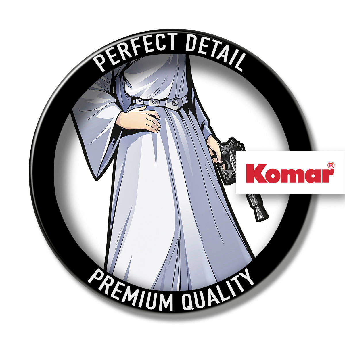 Komar Fototapete Star Wars XXL Princess Leia B/L: ca. 127x170 cm Star Wars XXL Princess Leia - (127,00/170,00cm) - Komar