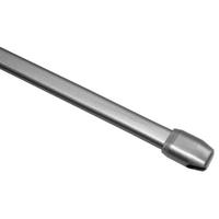Vitragenstange Vitragenstange_2erPack - silber (1,10cm) - Boviva