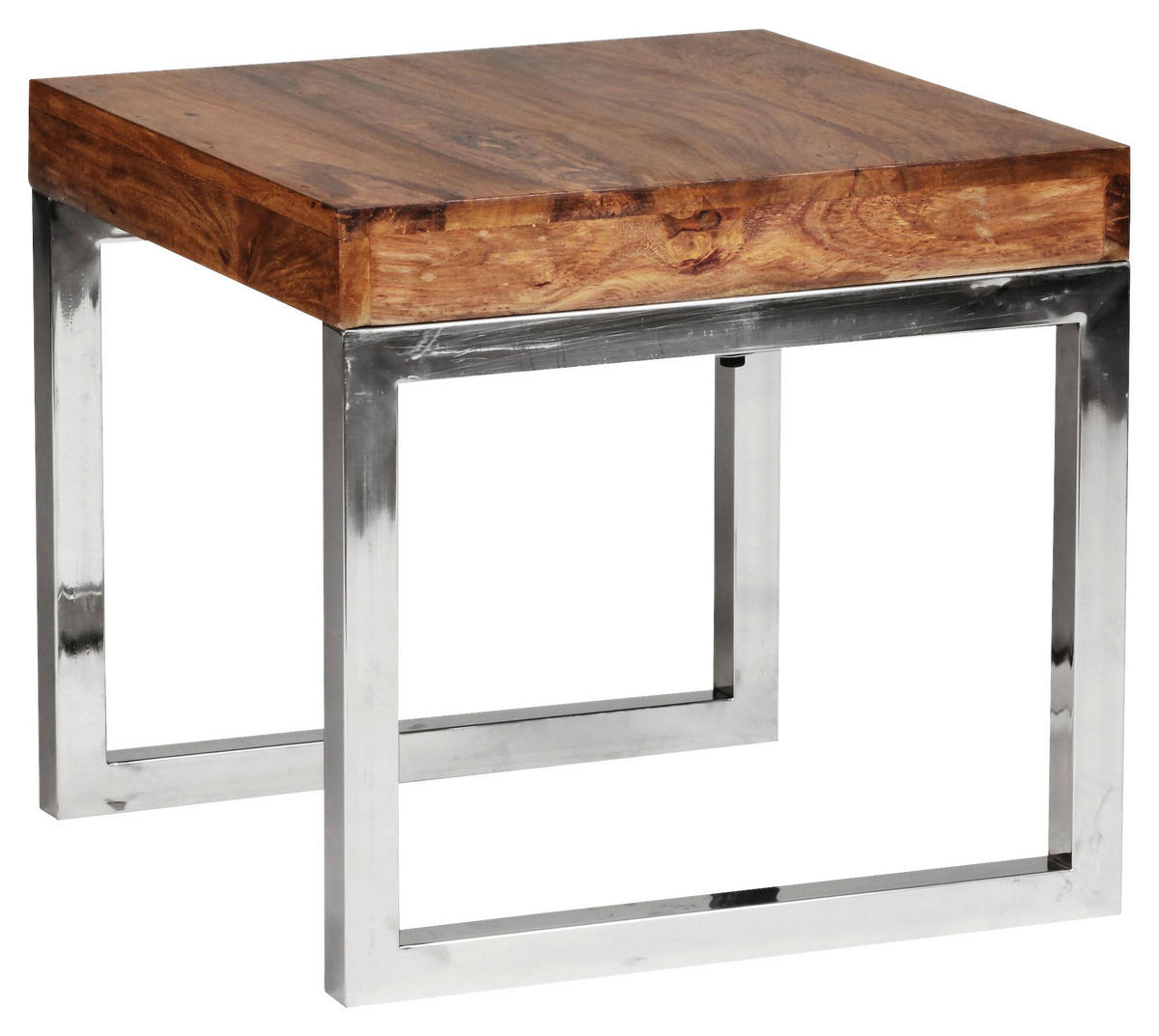 Beistelltisch rosenholz Holz B/H/T: ca. 45x40x45 cm Beistelltisch GUNA - rosenholz (45,00/40,00/45,00cm) - Wohnling