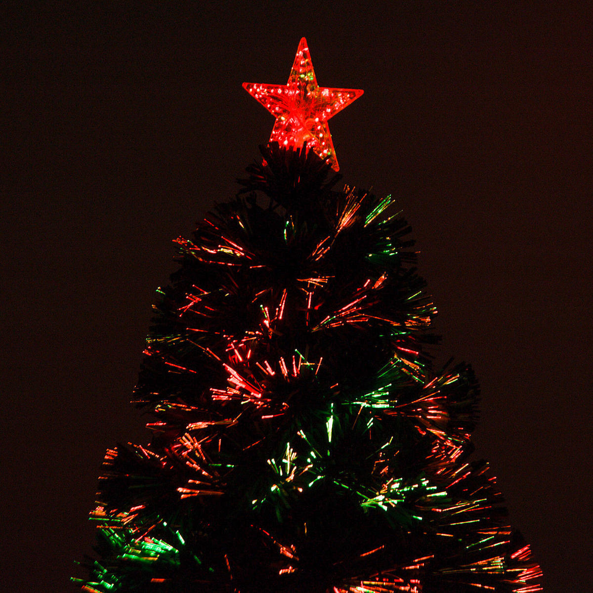 HOMCOM Weihnachtsbaum grün Metall H/D: ca. 120x60 cm Weihnachtsbaum - grün (60,00/120,00cm) - HOMCOM