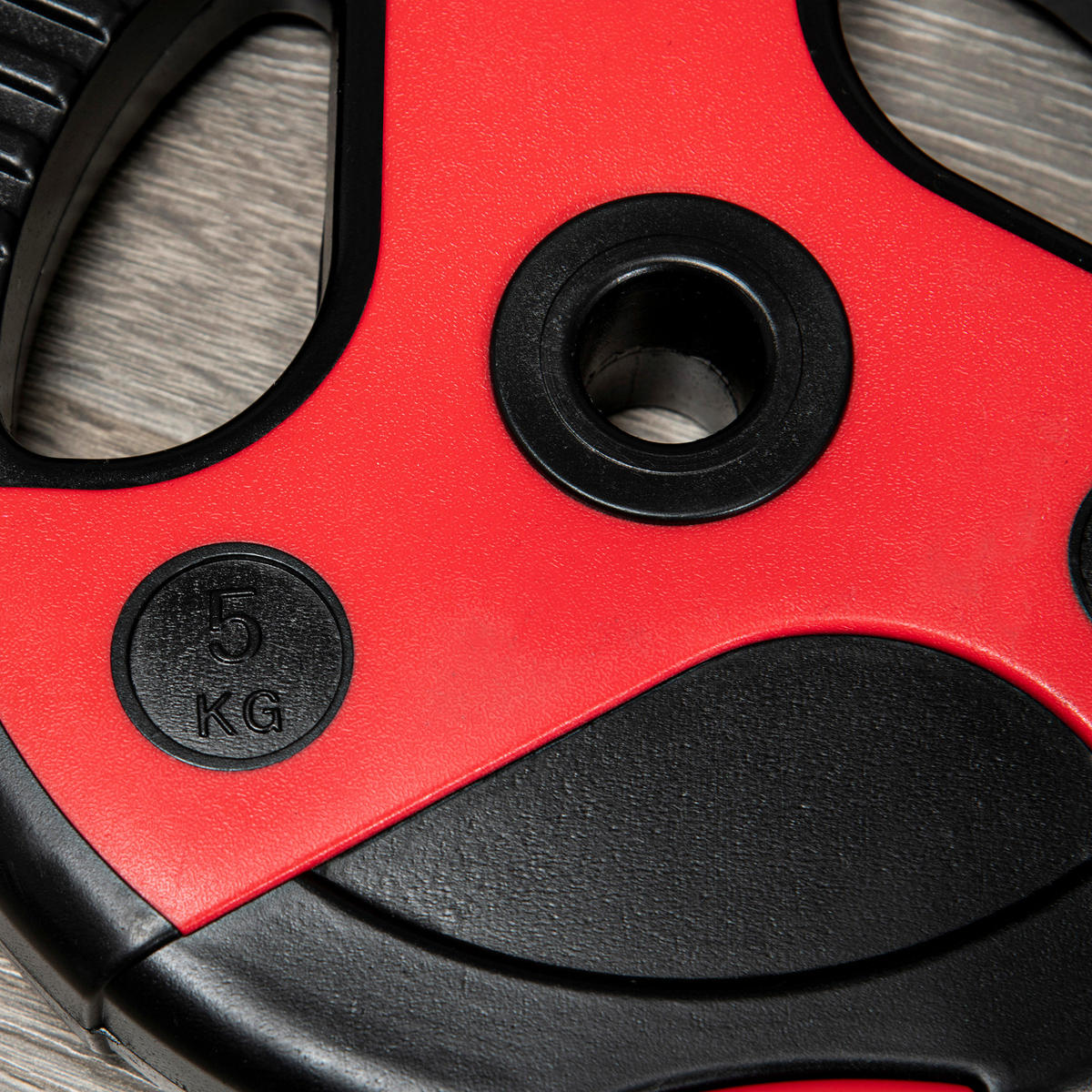 SPORTNOW Hantel-Set rot Kunststoff B/H/L: ca. 17x140x17 cm Langhantel_Set - rot/schwarz (17,00/17,00/140,00cm) - SPORTNOW