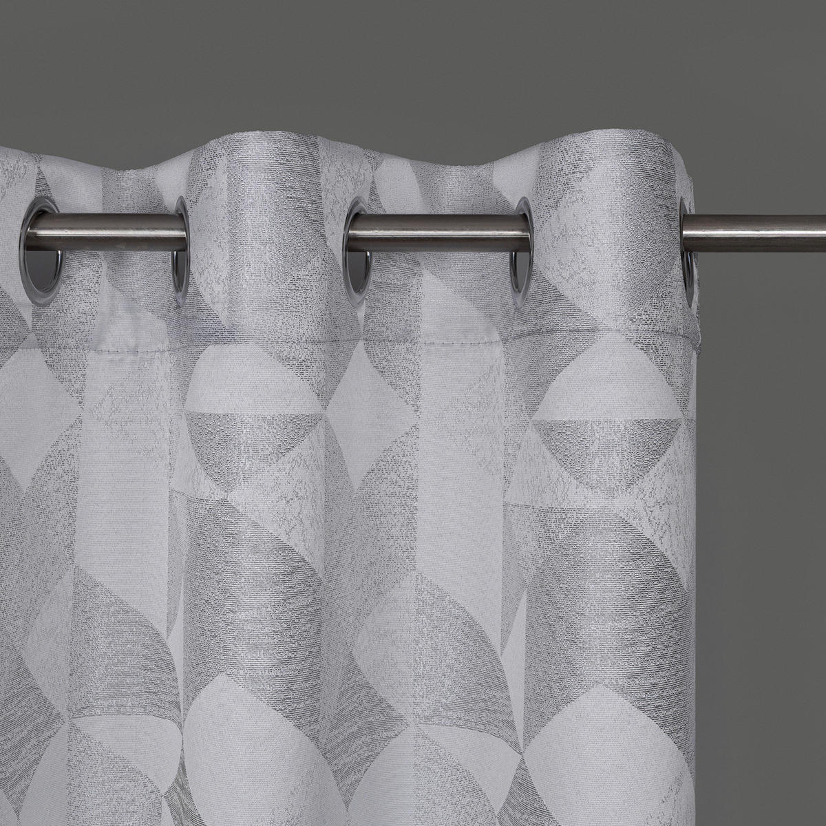 Ösenvorhang Chemnitz dunkelgrau B/L: ca. 140x245 cm Chemnitz - dunkelgrau (140,00/245,00cm)