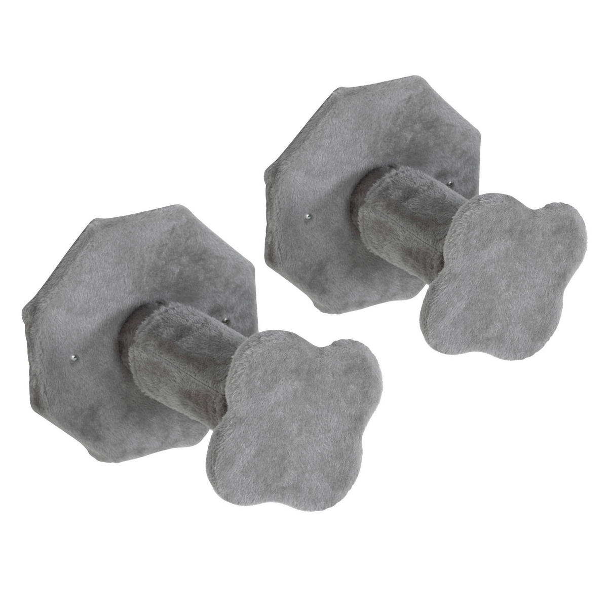 PawHut Katzen Kletterwand hellgrau Spanplatte B/H/L: ca. 30x38x154 cm Katzen Kletterwand - hellgrau (154,00/30,00/38,00cm) - PawHut