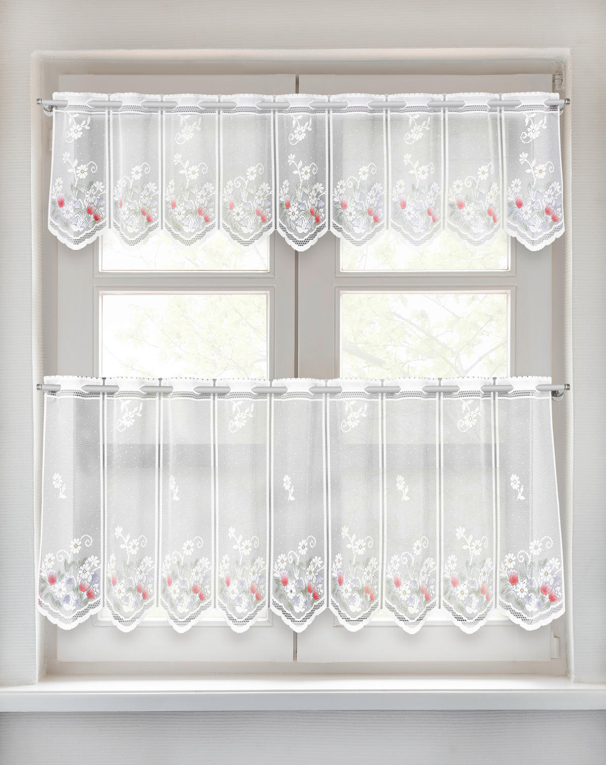 Scheibengardine Devin bunt B/L: ca. 140x45 cm Devin - bunt (140,00/45,00cm) - POCOline