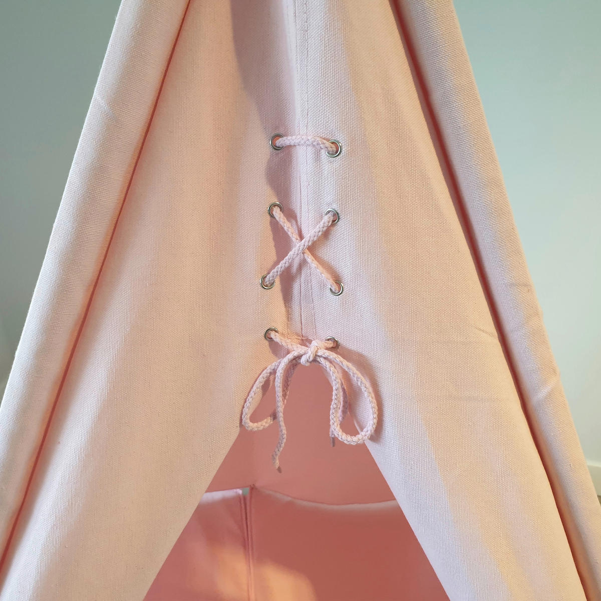 Sunny Kinder Tipi-Zelt Alba B/H/L: ca. 120x160x120 cm Alba - puderrosa (120,00/120,00/160,00cm) - Sunny