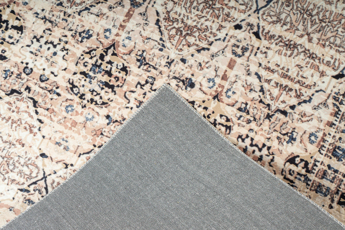 360Living Teppich Galaxy beige B/L: ca. 120x180 cm Galaxy - blau/beige (120,00/180,00cm) - 360Living