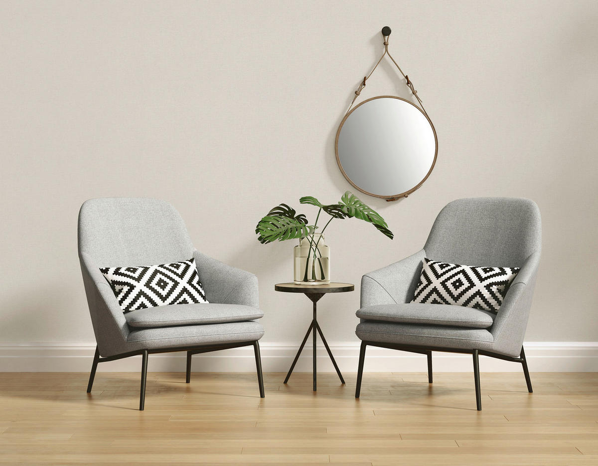 A.S.Creation Vliestapete hellgrau B/H/D: ca. 53x1005x8,7 cm Vliestapete - hellgrau (8,70/1005,00cm) - A.S.Creation