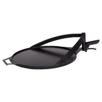 CookKing Grillplatte Bandito & Montana schwarz Stahl B/T: ca. 50x50 cm Bandito & Montana - schwarz (50,00/50,00cm) - CookKing