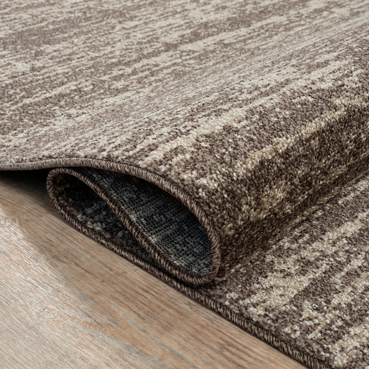 Sanat Kurzflorteppich OSLO braun B/L: ca. 80x150 cm OSLO - braun (80,00/150,00cm) - Sanat