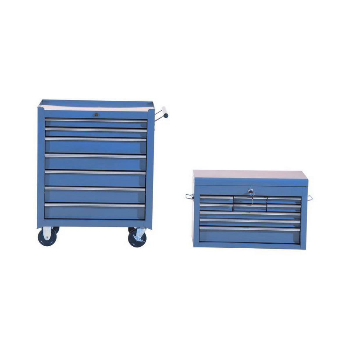 Werkstattwagen blau Werkstattwagen B20-003RD - blau - HOMCOM