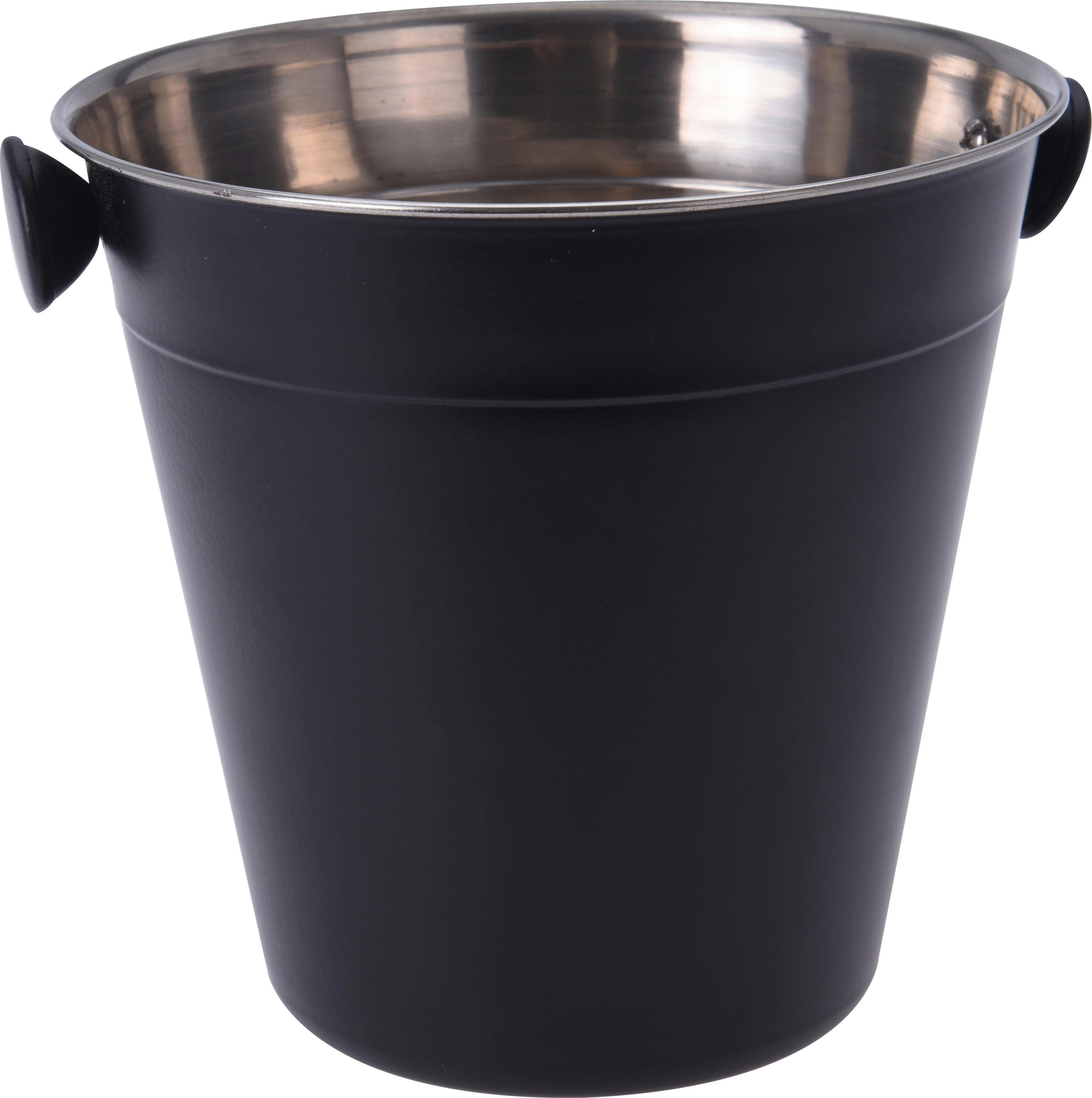 EH Barware Cocktail-Shaker Set schwarz Edelstahl B/H/L: ca. 22,5x22,5x23 cm Cocktail-Shakerset_4tlg. - schwarz (23,00/22,50/22,50cm) - EH Barware
