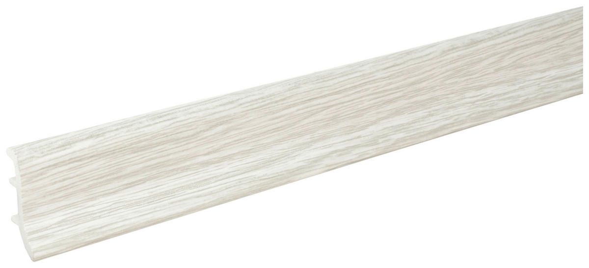 Sockelleiste L/B/H: ca. 250x1,9x4,8 cm pro Stück Sockelleiste 48x19x2500 KST E.weiß - (250,00/1,90/4,80cm)