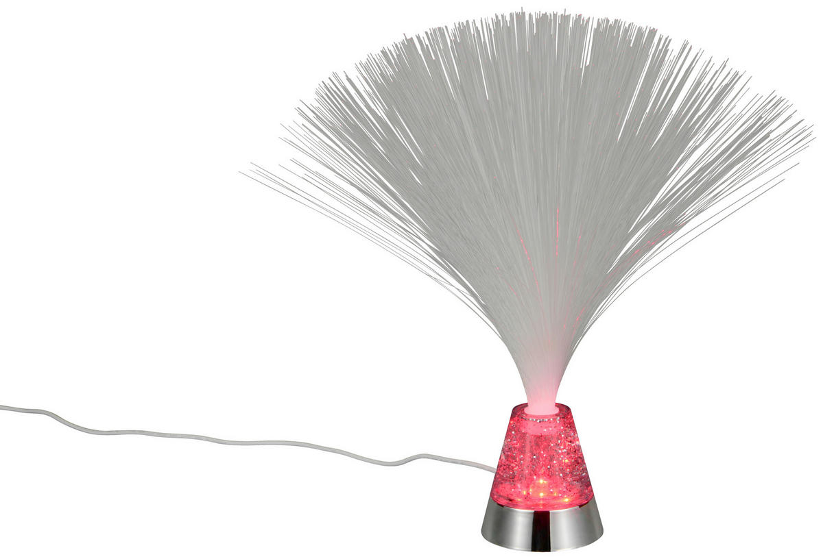 Reality Leuchten LED-Tischleuchte Chrom Kunststoff B/L: ca. 8x31,5 cm LED-Tischleuchte_Punk - Chrom (8,00/31,50cm) - Reality Leuchten