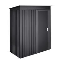 HOGGAR Gerätehaus Hede anthrazit B/H/L: ca. 162x181x86 cm Hede - anthrazit (86,00/162,00/181,00cm) - HOGGAR