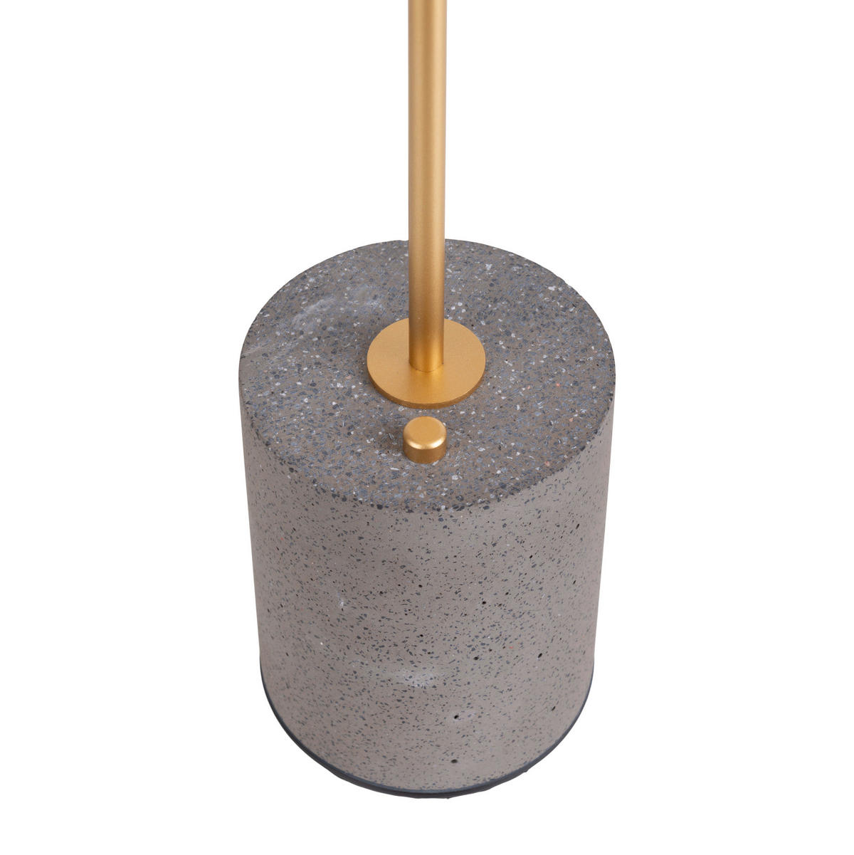 Näve Leuchten Tischleuchte 5306416 grau Kunststoff Metall Zement B/H/T: ca. 15x30x15 cm null 1 Brennstellen Seta - grau (15,00/30,00/15,00cm) - Näve Leuchten