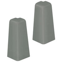 Außenecke grau L/B/H: ca. 2,6x2,6x5,96 cm Außenecke für 58mm SL 2086 grau - grau (2,60/2,60/5,96cm)