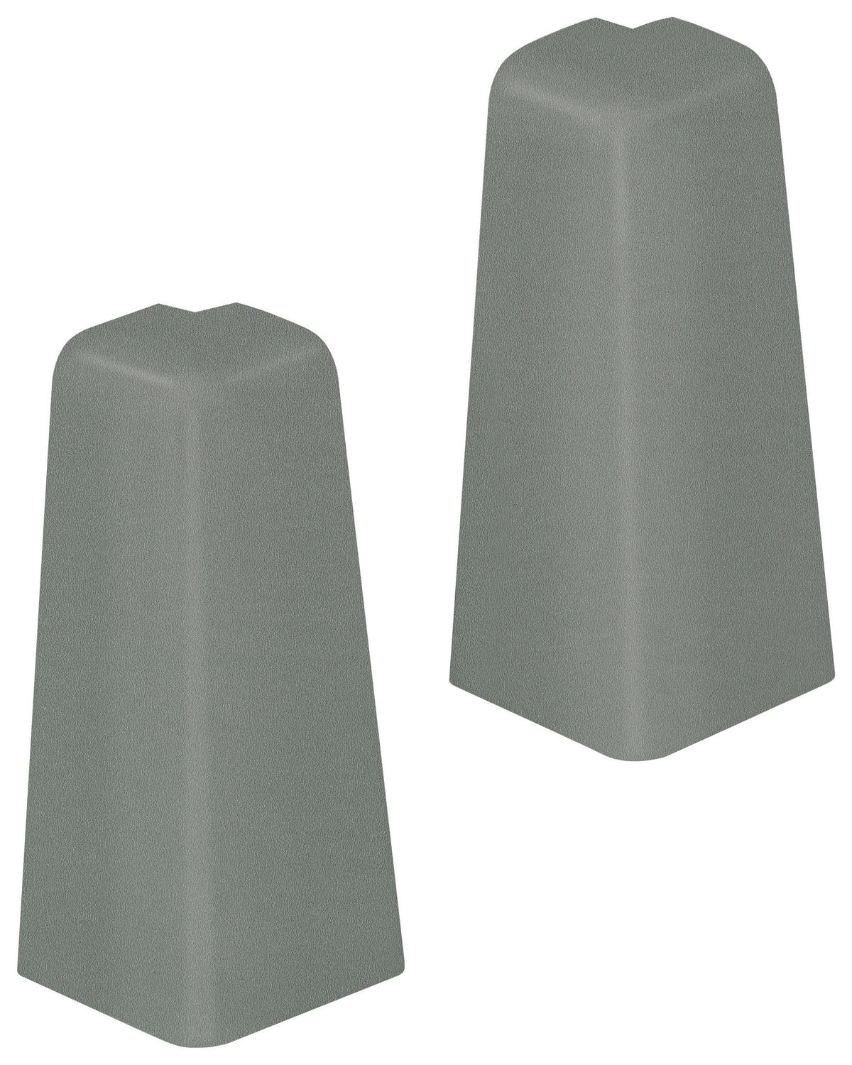 Außenecke grau L/B/H: ca. 2,6x2,6x5,96 cm Außenecke für 58mm SL 2086 grau - grau (2,60/2,60/5,96cm)