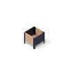 UPYARD Hochbeet MODERN braun Holz B/H/L: ca. 36x32x36 cm MODERN - braun (36,00/36,00/32,00cm) - UPYARD