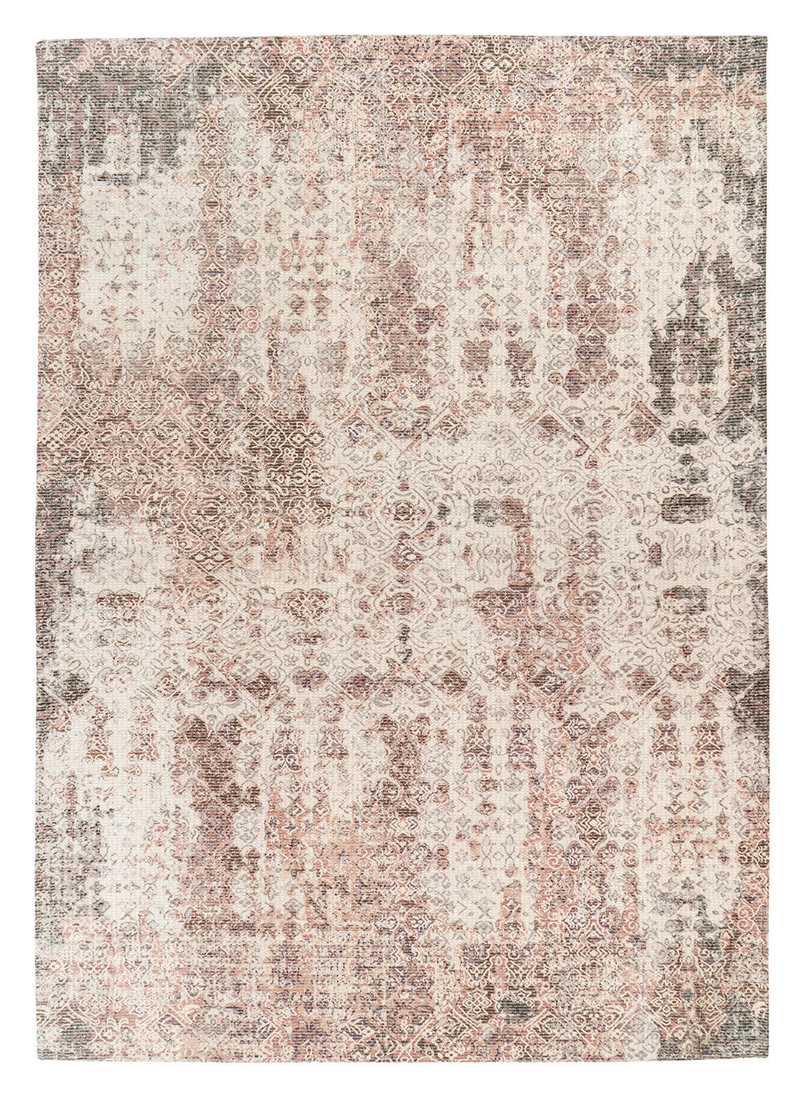 Kayoom Flachflorteppich Perry 225 rost B/L: ca. 80x150 cm Perry 225 - rost (80,00/150,00cm) - Kayoom