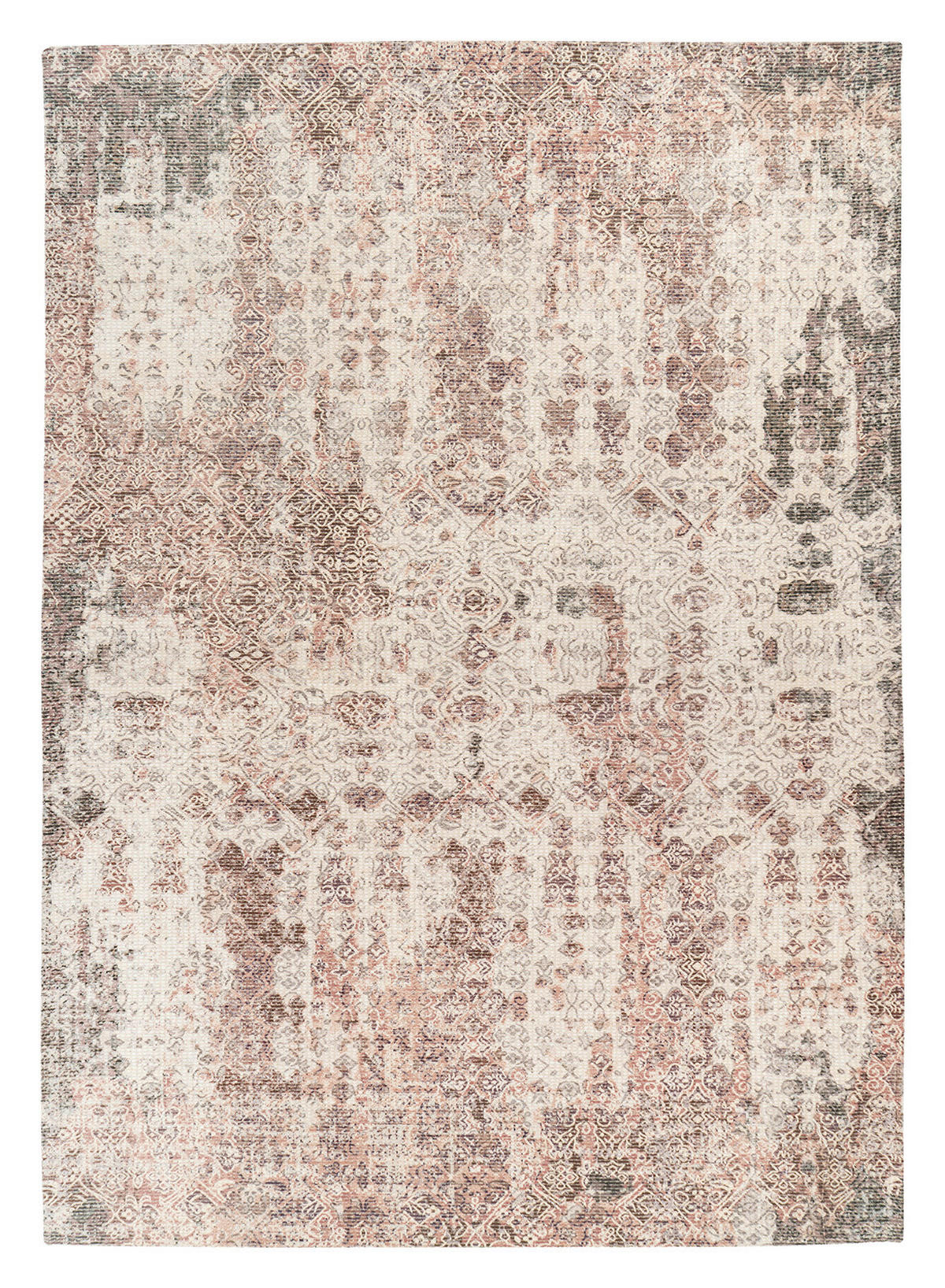 Kayoom Flachflorteppich Perry 225 rost B/L: ca. 80x150 cm Perry 225 - rost (80,00/150,00cm) - Kayoom