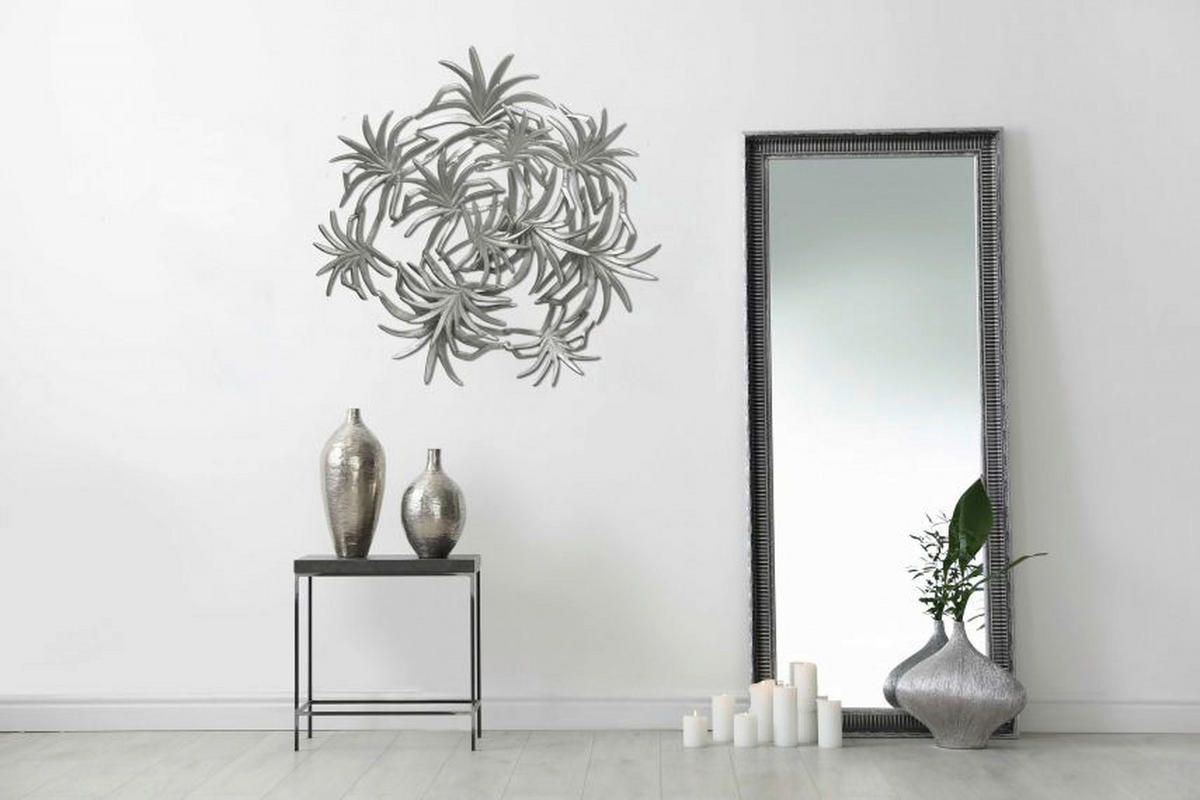 Kayoom Wanddeko Domizil 400 silber Eisen B/H/L: ca. 7x9x70 cm Domizil 400 - silber (70,00/7,00/9,00cm) - Kayoom