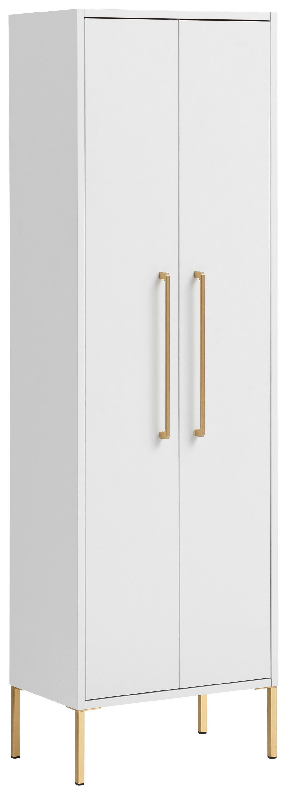 Midischrank Sarah weiß B/H/T: ca. 46,2x154,7x30,1 cm Sarah - weiß (46,20/154,70/30,10cm) - Möbelpartner