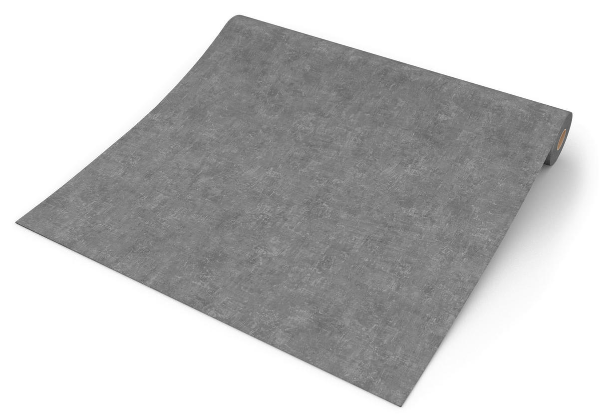 Papiertapete Struktur grau B/L: ca. 53x1005 cm Papiertapete_P98649 - grau (53,00/1005,00cm)