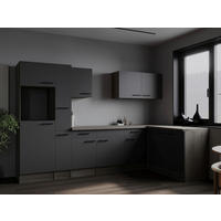 Winkelküche Oliver B/H/T: ca. 310x205x172 cm Oliver - Eiche/grau (310,00/205,00/172,00cm) - Respekta