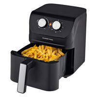 GOURMETmaxx Heißluftfritteuse 14578 schwarz Kunststoff B/H/T: ca. 24x30x35 cm ca. 4 l Heißluftfritteuse 14578 - schwarz (24,00/30,00/35,00cm) - GOURMETmaxx