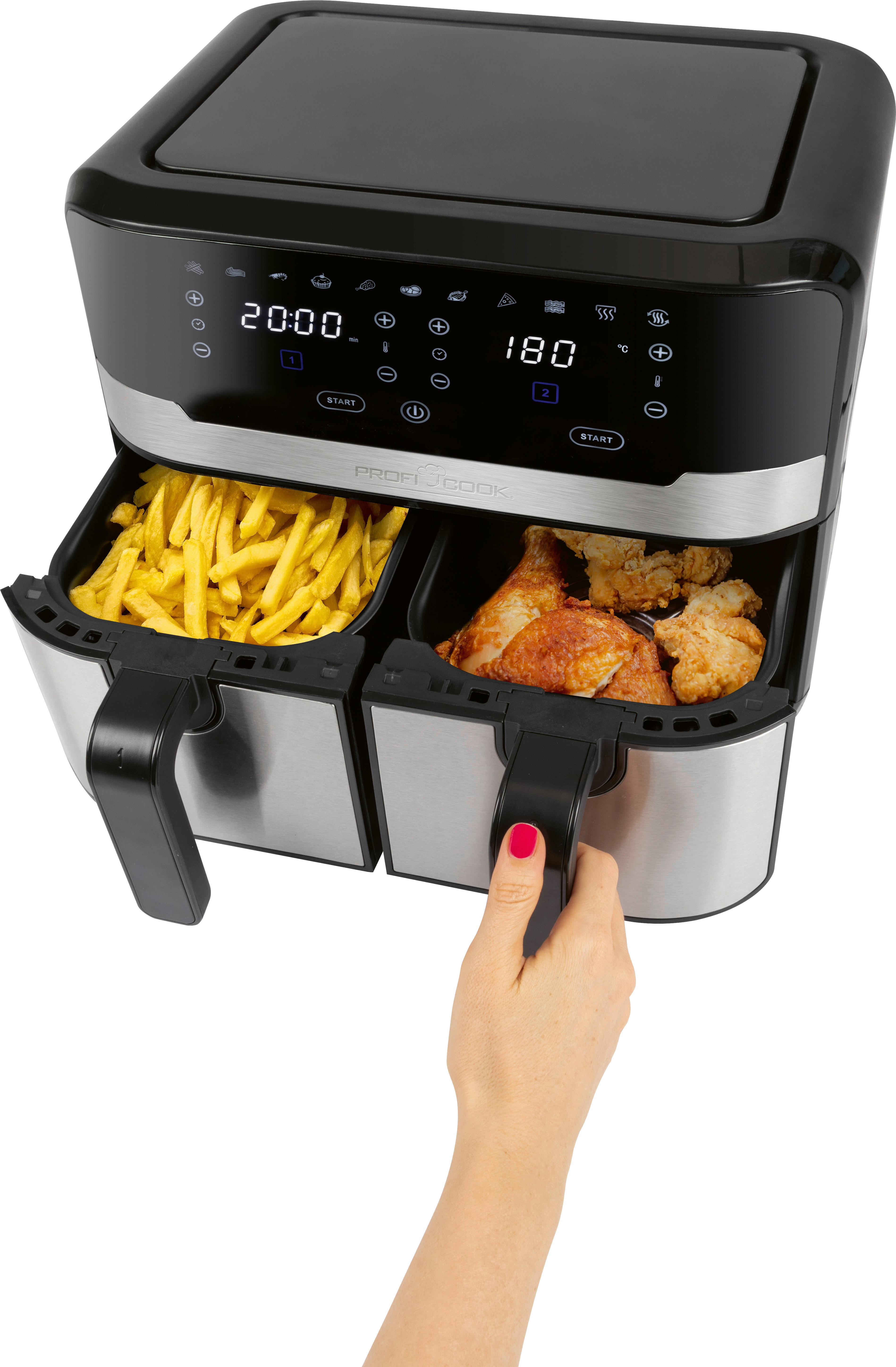 Proficook Heißluftfritteuse PC-FR 1242 ...