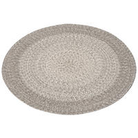 Flechtteppich Pudong hellgrau D: ca. 120 cm Pudong - hellgrau (120,00cm)
