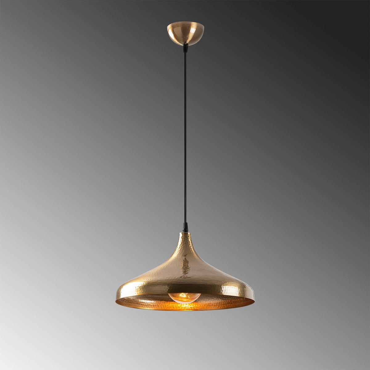 Opviq Pendelleuchte Tattoo bronze Eisen B/H/T/L/D: ca. 36x118x36x36x36 cm E27 1 Brennstellen Tattoo - bronze (36,00/36,00/118,00cm) - Opviq