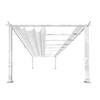 Paragon Outdoor Pavillon Florenz weiß Metall B/H/L: ca. 505x236x350 cm Florenz - weiß (350,00/505,00/236,00cm) - Paragon Outdoor