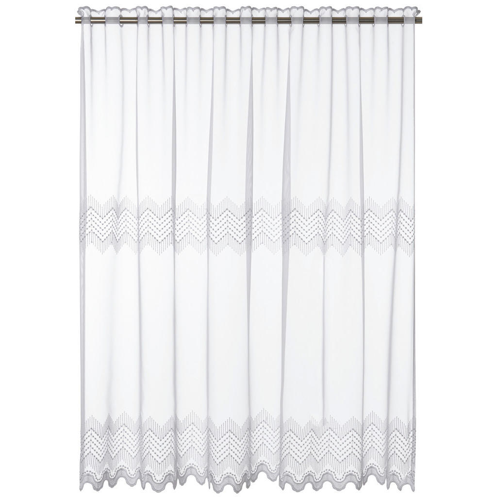 Thumbnail - POCOline Scheibengardine Adal weiß B/L: ca. 140x110 cm