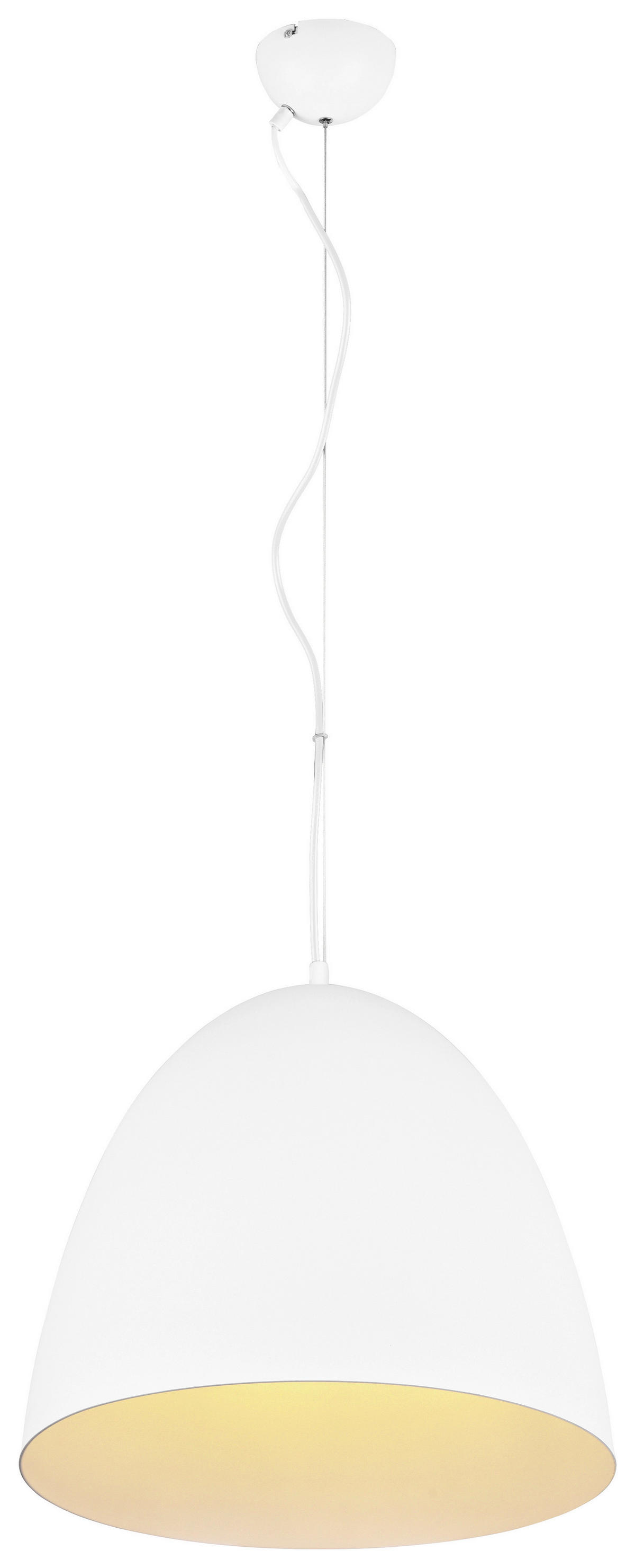 Reality Pendelleuchte TILDA R30661931 weiß Metall H/D: ca. 150x40 cm E27 1 Brennstellen Tilda - weiß (40,00/150,00cm) - Reality