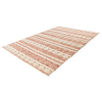360Living Teppich Bohist creme B/L: ca. 120x180 cm Bohist - creme/rosa (120,00/180,00cm) - 360Living