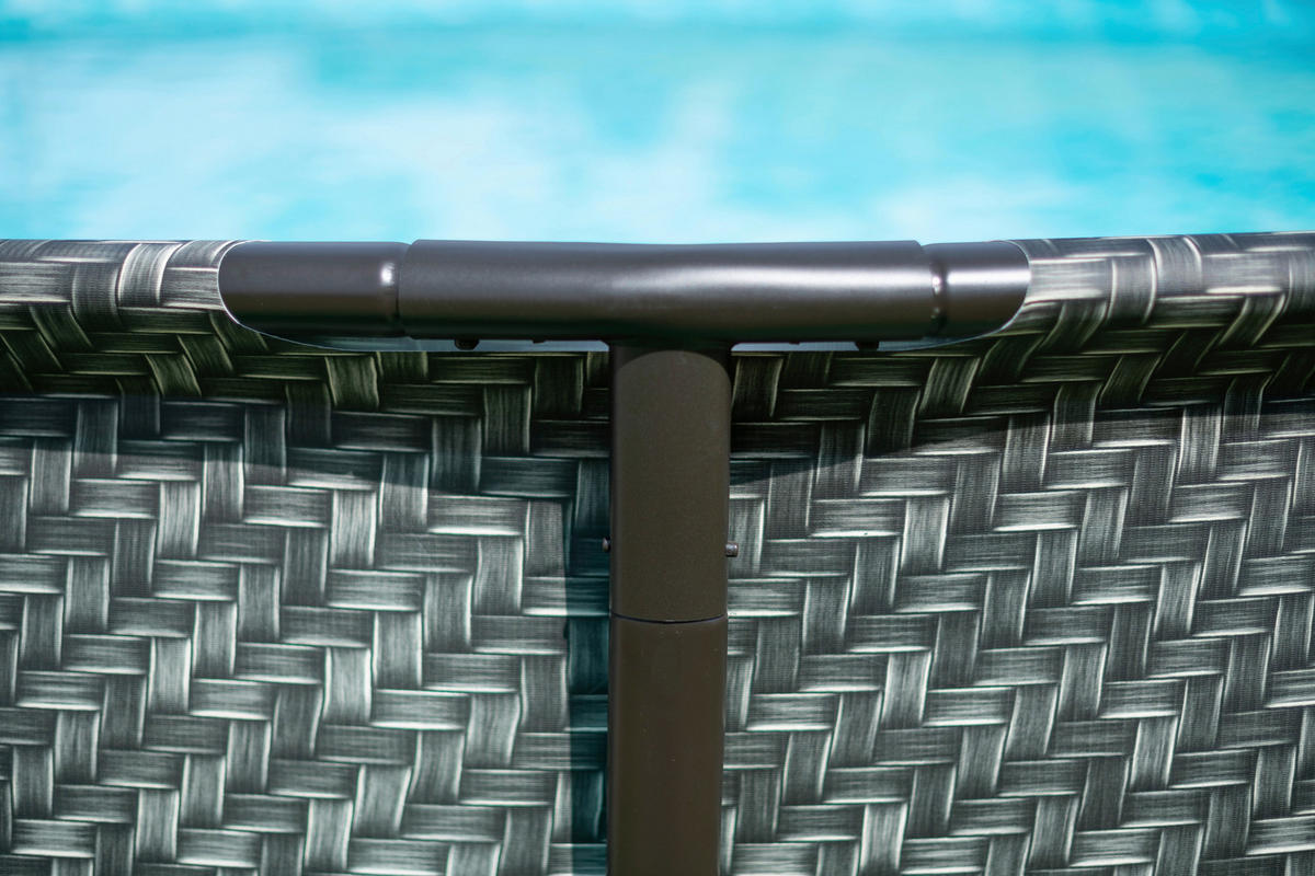 Summer Waves Poolset Elite H/D: ca. 132x549 cm Elite - grau (549,00/132,00cm) - Summer Waves
