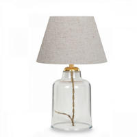 Opviq Tischleuchte creme PVC B/H/L: ca. 22x30x22 cm E27 1 Brennstellen AYD - creme (22,00/22,00/30,00cm) - Opviq