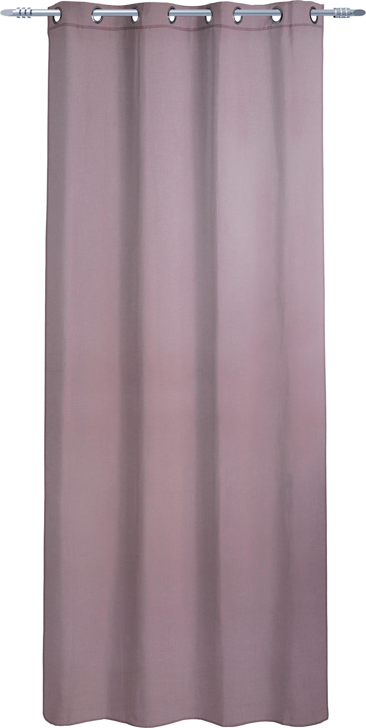 POCOline Ösenvorhang Joel mauve B/L: ca. 140x245 cm Joel - mauve (140,00/245,00cm) - POCOline