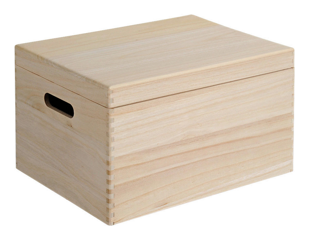 Kesper Allzweckkiste natur Kiefer B/H/L: ca. 29x23x39 cm Allzweckkiste - natur (39,00/29,00/23,00cm) - Kesper
