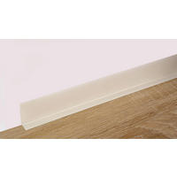 Sockelleiste L/B/H: ca. 500x5x1,5 cm pro Stück Sockelleiste_PVC 5m sk weiß - (500,00/5,00/1,50cm)