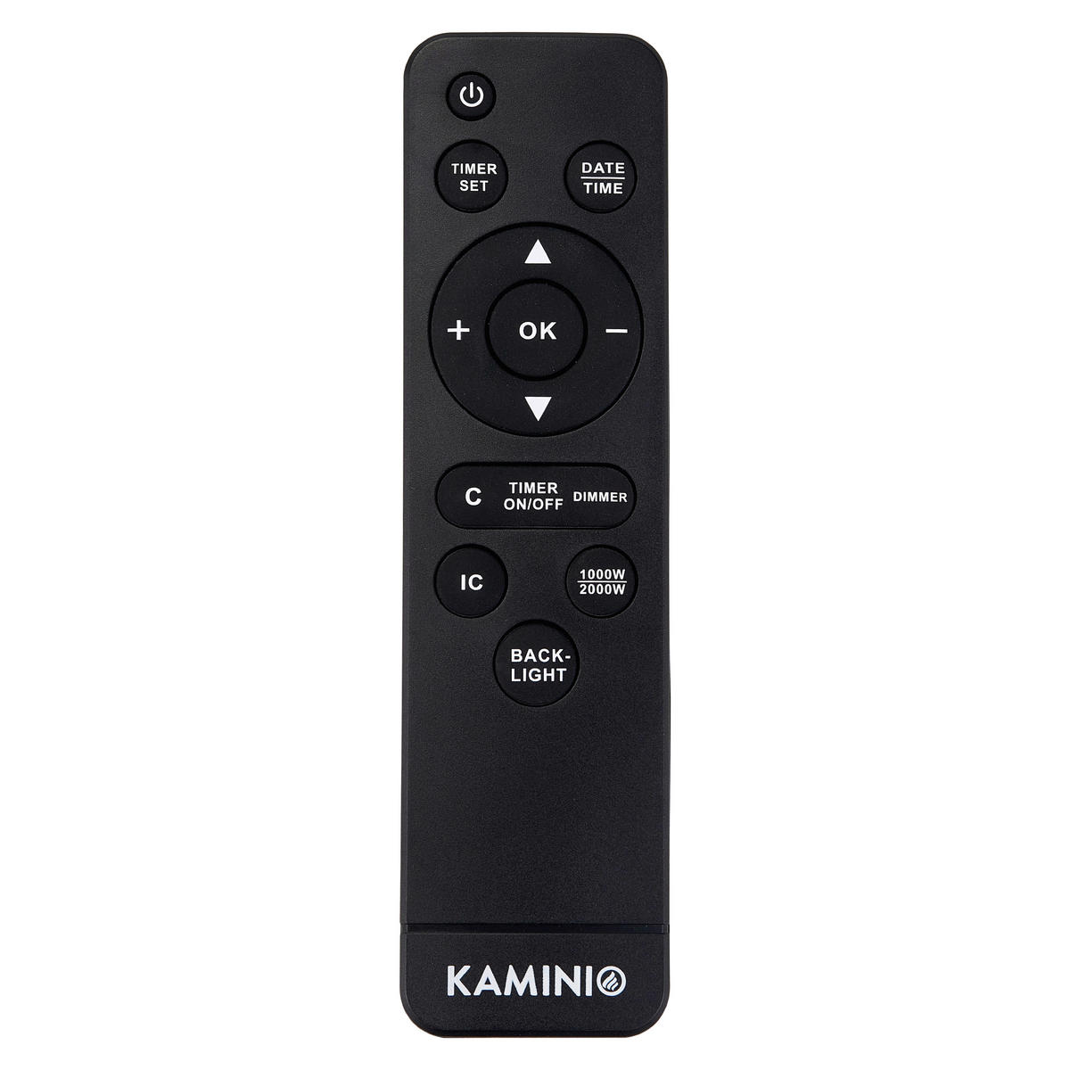 KAMINIO Elektrischer-Kamin LIZ weiß Metall B/H/T: ca. 82x84x21,7 cm ca. 2000 W LIZ - weiß (82,00/84,00/21,70cm) - KAMINIO