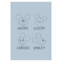 Komar Poster Mickey Blue Emotions Mickey Blue Emotions - Komar