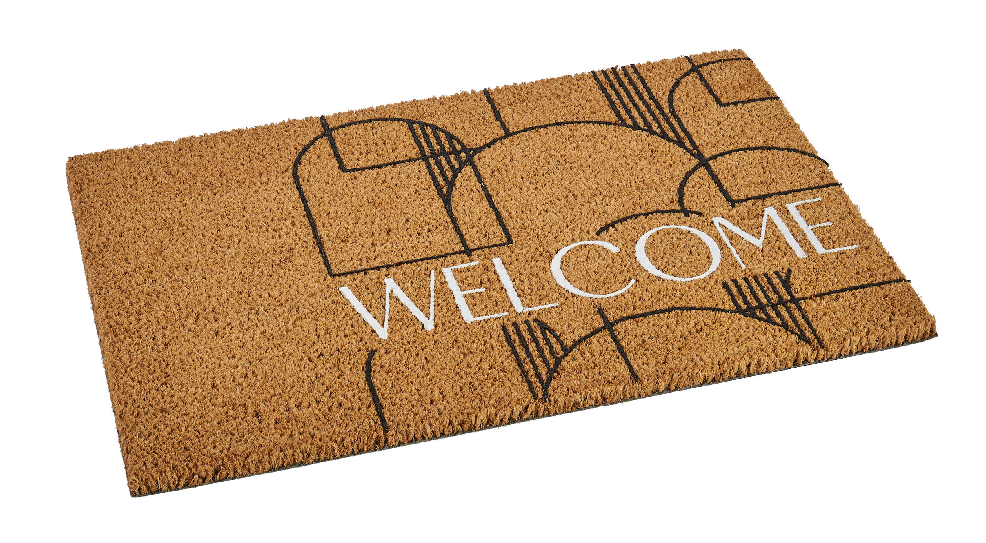 MD Entree Fußmatte Finesse natur B/L: ca. 40x60 cm Finesse - natur (40,00/60,00cm) - MD Entree