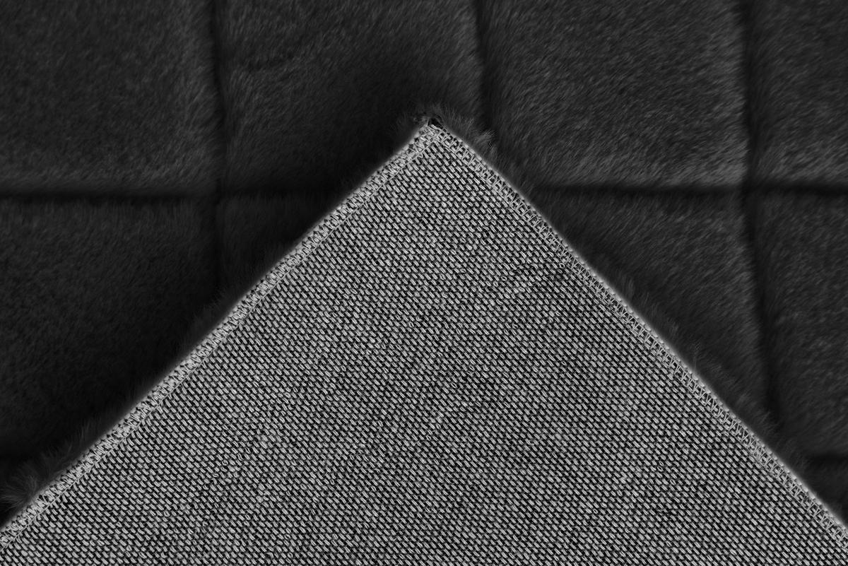 Padiro Hochflorteppich Imala 125 schwarz B/H/L: ca. 80x3x150 cm Imala 125 - schwarz (150,00/80,00/3,00cm) - Padiro